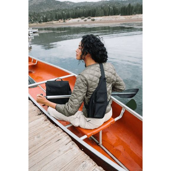 NWT BEIS Survival Sling Bag in Black - Picture 7 of 8